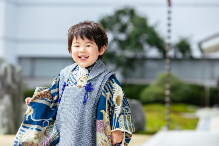 武勇 男の子アンティーク着物レンタル