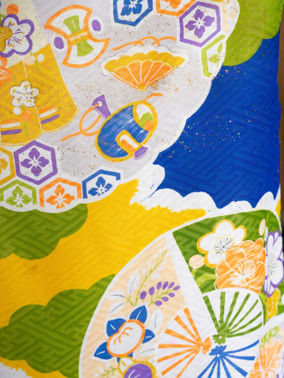 空海 男の子アンティーク着物レンタル