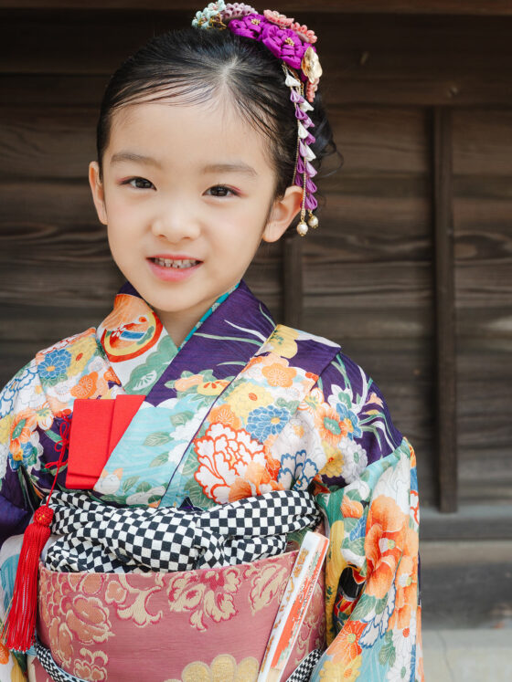 澪 5歳〜7歳向けアンティーク着物レンタル