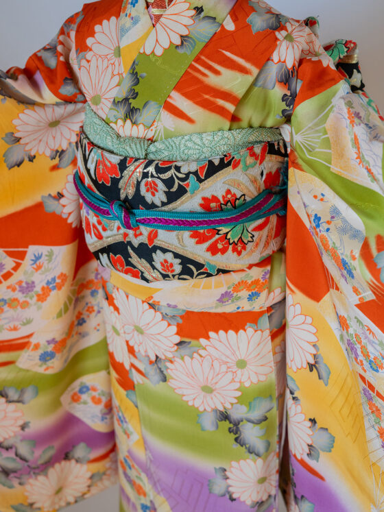 式部 7歳〜13歳向けアンティーク着物レンタル