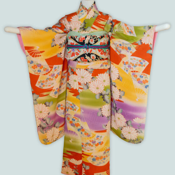 式部 7歳〜13歳向けアンティーク着物レンタル