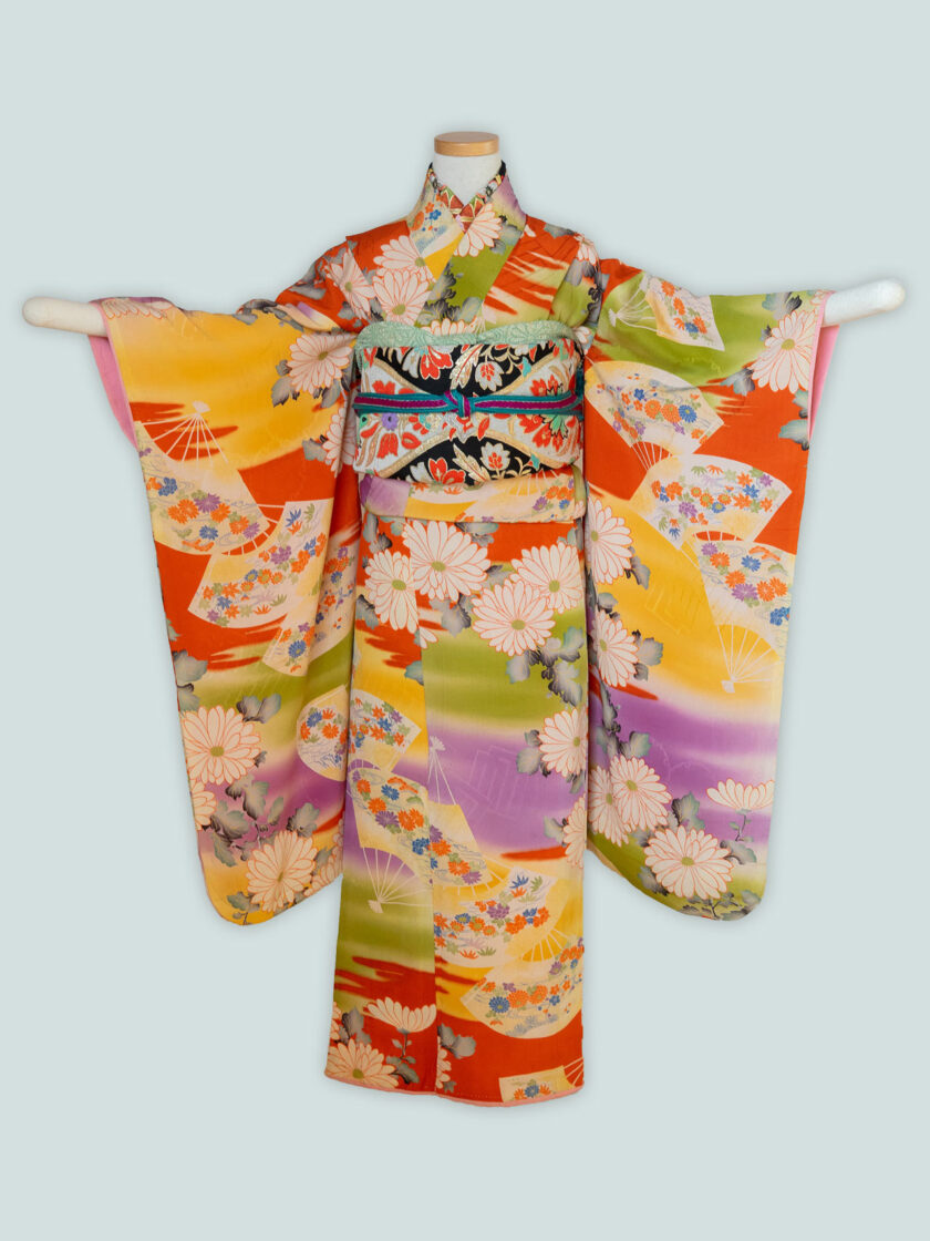 式部 7歳〜13歳向けアンティーク着物レンタル