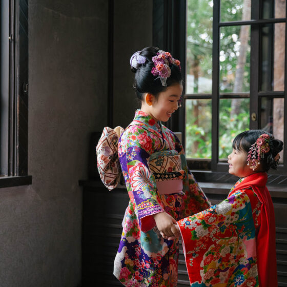 旧沖本邸撮影プラン アンティークこども着物レンタル 結々