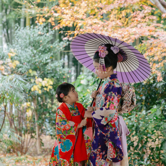 旧沖本邸撮影プラン アンティークこども着物レンタル 結々