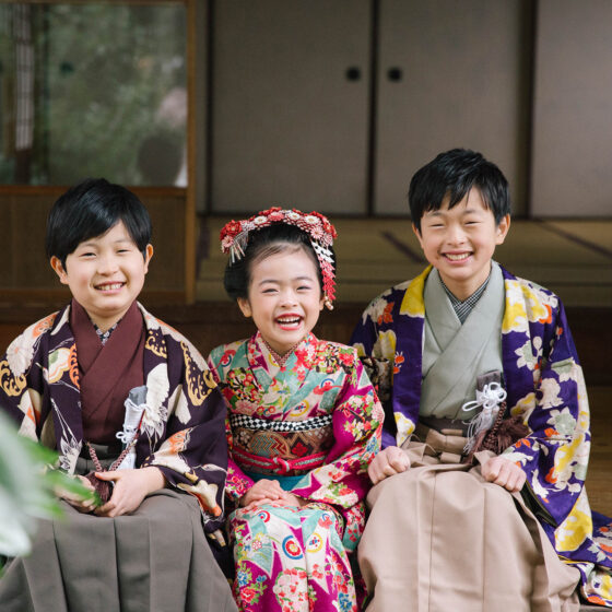 旧沖本邸撮影プラン アンティークこども着物レンタル 結々